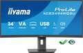 Obrázok pre výrobcu iiyama ProLite XCB3494WQSU-B1 34"/VA/wQHD/ 120Hz/0,4ms/Black/3R