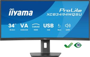 Obrázok pre výrobcu iiyama ProLite XCB3494WQSU-B1 34"/VA/wQHD/ 120Hz/0,4ms/Black/3R