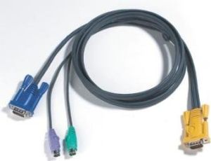 Obrázok pre výrobcu ATEN KVM Kábel (HD15-SVGA, PS/2, PS/2) - 3m