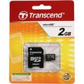 Obrázok pre výrobcu TRANSCEND Micro SD-Card 2GB + adaptér