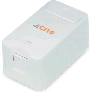 Obrázok pre výrobcu CNS Zásuvka Keystone 1 port, neosadená na om. biela