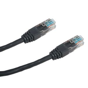 Obrázok pre výrobcu DATACOM Patch cord UTP CAT5E 1,5m černý