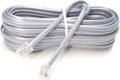 Obrázok pre výrobcu OEM kabel telefónny (4-žilový) 2x RJ11    3m - biela