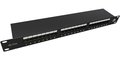 Obrázok pre výrobcu Solarix Patch panel 24 x RJ45 CAT5E STP černý 1U SX24-5E-STP-BK-N