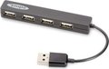Obrázok pre výrobcu EDNET HUB 4-port USB2.0 "Mini", passive, black