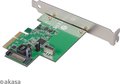 Obrázok pre výrobcu AKASA PCIe karta USB 3.2 Gen 2 interní konektor