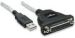Obrázok pre výrobcu Manhattan Redukcia, USB na parallel DB25F
