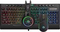 Obrázok pre výrobcu Marvo CM305, RGB sada klávesnice s hernou myšou a slúchadlami, CZ/SK, herná, membránová typ drôtová (USB), čierna, RGB podsvietená