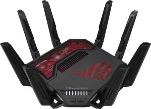 Obrázok pre výrobcu ASUS Herní Router ROG Rapture GT-BE19000, 3-pásmový WiFi7 Router, 2x WAN, 4x LAN, AiMesh