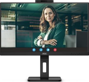 Obrázok pre výrobcu AOC Q27P3CW 27"W IPS LED 2560x1440 20 000 000:1 4ms 350cd HDMI DP USB-C(65W) PIVOT CAM repro