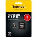 Obrázok pre výrobcu Intenso micro SD 8GB SDHC card class 10