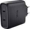 Obrázok pre výrobcu TRUST GaN Nabíječka MAXO 65W 2-Port, USB-C, bílá
