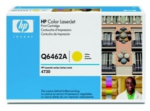 Obrázok pre výrobcu Q6462A Toner Yellow Color LaserJet 4730  12k. pages