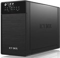 Obrázok pre výrobcu Icy Box External RAID system for 2x3,5" SATA I/II/III, USB 3.0, eSATA, Black