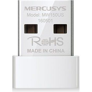 Obrázok pre výrobcu Mercusys MW150US N150 Wireless Nano USB Adapter USB 2.0