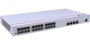 Obrázok pre výrobcu Huawei S310-24P4S Switch S310-24P4S (24*10/100/1000BASE-T ports, 4*GE SFP ports, PoE+, AC power)