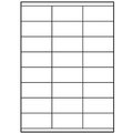 Obrázok pre výrobcu Logo etikety 70mm x 36mm, A4, matné, biele, 24 etikety, 140g/m2, balené po 10 ks, pre atramentové a laserové tlačiarne