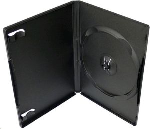 Obrázok pre výrobcu Box na 1 DVD, 14mm hrubý, čierny