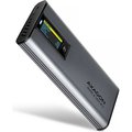 Obrázok pre výrobcu AXAGON EEM2-SD2 USB-C 10Gbps - M.2 NVMe & SATA SSD kovový DISPLAY box, bezšroubkový