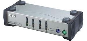 Obrázok pre výrobcu ATEN KVM switch CS-84AC PS/2 4PC vč. kabeláže 1,2 a 1,8m