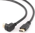Obrázok pre výrobcu Gembird HDMI- HDMI v.1.4 male-male kábel (pozlátené kon.) 1.8m s 90° konektorom