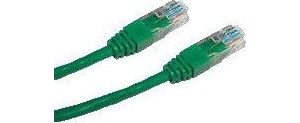 Obrázok pre výrobcu DATACOM Patch cord UTP CAT5E 0,25m zelený