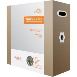 Obrázok pre výrobcu Ubiquiti TOUGHCable Carrier Cat 5e, 24 AWG, Outdoor Shielded, Gray, 305m