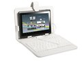 Obrázok pre výrobcu Tracer puzdro na tablet 7" s klávesnicou, micro USB, eko koža, biele