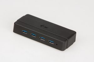 Obrázok pre výrobcu i-tec USB 3.0 Charging HUB 4 Port s napájecím adaptérem 1x USB 3.0 nabíjecí port