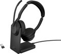 Obrázok pre výrobcu Jabra Evolve2 55 /Stereo/ANC/USB/BT-USB/Bezdrát/MS/Stand/Černá