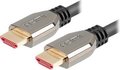 Obrázok pre výrobcu LANBERG Ultra High Speed HDMI 2.1 kabel, 48 Gbps, 8K@60Hz, 5K@120Hz, délka 0,5m, černý, zlacené konektory