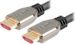 Obrázok pre výrobcu LANBERG Ultra High Speed HDMI 2.1 kabel, 48 Gbps, 8K@60Hz, 5K@120Hz, délka 0,5m, černý, zlacené konektory