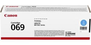 Obrázok pre výrobcu toner CANON CRG-069 cyan i-SENSYS MF752Cdw/754Cdw, LBP673Cdw (1 900 str.)