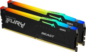Obrázok pre výrobcu Kingston FURY Beast EXPO DDR5 32GB 6000MHz/CL36/ 2x16GB/RGB/Black