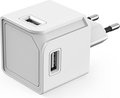 Obrázok pre výrobcu USB rozbočovač 240V, CEE7 (vidlica) - POWERCUBE, 0.1m, USBCUBE ORIGINAL, biely, POWERCUBE, 4x USB A port, kompaktná