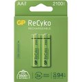 Obrázok pre výrobcu Nabíjacia batéria, AA (HR6), 1.2V, 2100 mAh, GP, papierová krabička, 2-pack, ReCyko