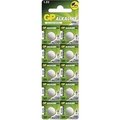 Obrázok pre výrobcu Batéria alkalická, AG10, LR54, LR1130, V10GA, 1.5V, GP, blister, 10-pack