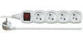 Obrázok pre výrobcu EMOS prodlužovací kabel 4z5m s vypínačem 1,0mm PVC