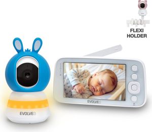 Obrázok pre výrobcu EVOLVEO Baby Monitor N5 - Set videochůvičky s 360° dohledem, obousměrnou komunikací a ukolébavkami,