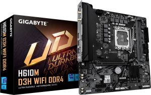 Obrázok pre výrobcu GIGABYTE H610M D3H WIFI DDR4 LGA 1700/mATX
