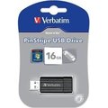 Obrázok pre výrobcu Verbatim Flasdisk 16GB, Store n Go Pinstripe Black