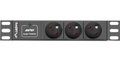 Obrázok pre výrobcu LANBERG PDU-03E-0200-BK Lanberg PDU 10 1U 16A, 3x 230v PL 2m Black