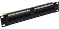 Obrázok pre výrobcu CNS 10" patch panel 12port Cat6, UTP, blok UNI-110, černy