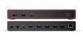 Obrázok pre výrobcu Lenovo ThinkPad USB4 Dock 5000 - PD100W (2x DP, 1x HDMI, 1x RJ45, 2x USB-C,4xUSB-A adapter) pripojit max 4x LCD