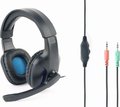 Obrázok pre výrobcu Gembird Gaming headset, černá/modrá