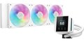 Obrázok pre výrobcu DEEPCOOL vodní chladič MYSTIQUE 360 ARGB / 3x120mm ARGB fan / dig. displej / Intel i AMD / bílý
