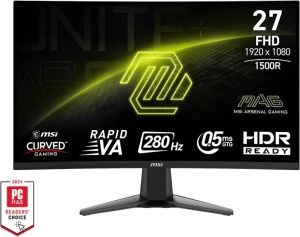 Obrázok pre výrobcu MSI MAG 276CXF 27" VA/FHD/280Hz/ 0,5ms/Black