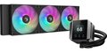 Obrázok pre výrobcu DEEPCOOL vodní chladič MYSTIQUE 360 ARGB / 3x120mm ARGB fan / dig. displej / Intel i AMD / černý