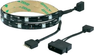 Obrázok pre výrobcu AKASA LED pásek / AK-LD02-05BL / 15xLED / 12V / 600mm / samolepící / modrá