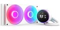 Obrázok pre výrobcu NZXT vodní chladič Kraken 280 ELITE RGB / 2x140mm RGB fan / 4-pin PWM / LCD disp. / 6 let